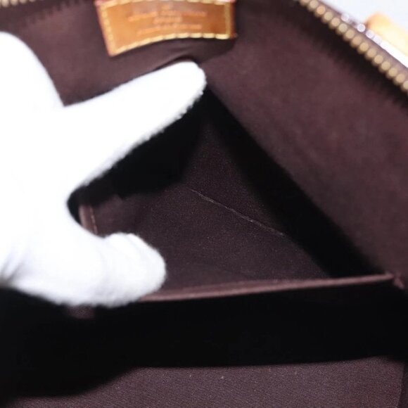 LOUIS VUITTON Monogram Vernis Bellevue GM Tote Bag Amarante M93589 Auth 142614 - Picture 13 of 16